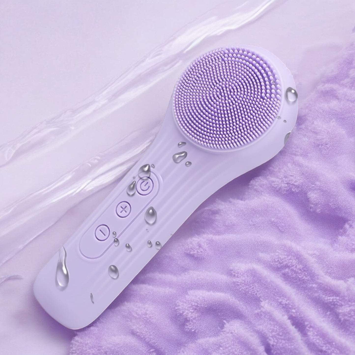 Brosse Nettoyante pour le Visage - HydraSonic™ - Violet - L'essentielle