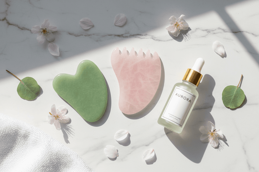 Gua Sha Visage : Rituel Anti-Âge et Drainage Lymphatique 2026 - L'essentielle
