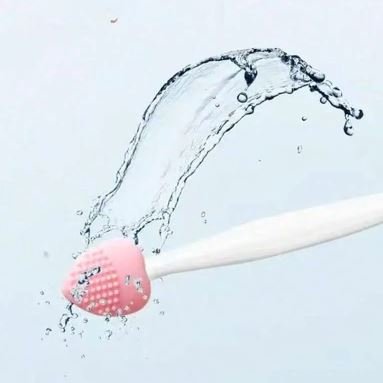 Brosse Nettoyante pour le Visage - DoubleSilkBrush™ - Cœur Rose - L'essentielle