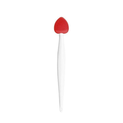 Brosse Nettoyante pour le Visage - DoubleSilkBrush™ - Cœur Rouge - L'essentielle