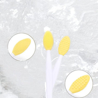 Brosse Nettoyante pour le Visage - DoubleSilkBrush™ - Jaune - L'essentielle