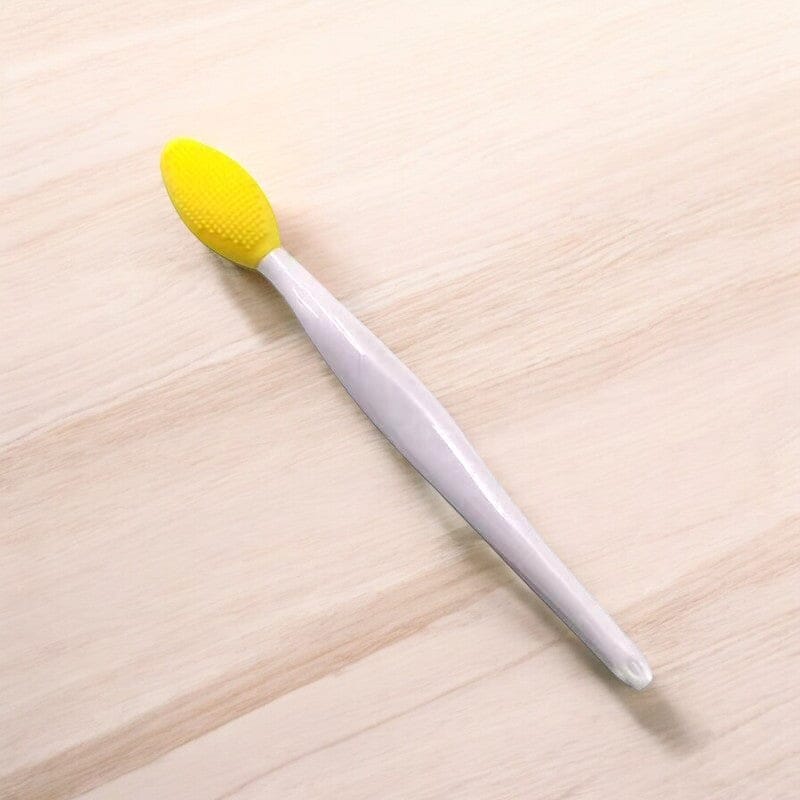 Brosse Nettoyante pour le Visage - DoubleSilkBrush™ - Jaune - L'essentielle