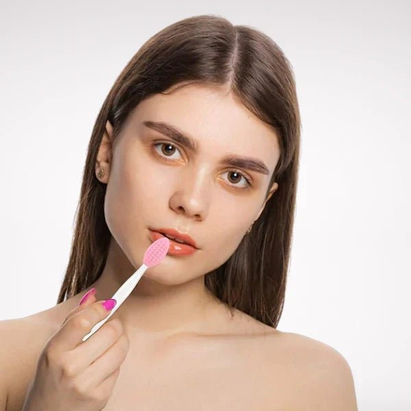 Brosse Nettoyante pour le Visage - DoubleSilkBrush™ - Rose Clair - L'essentielle
