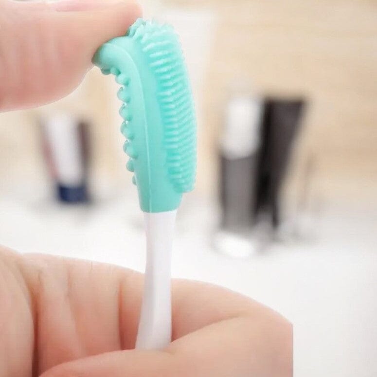 Brosse Nettoyante pour le Visage - DoubleSilkBrush™ - Vert - L'essentielle