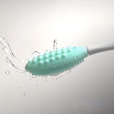 Brosse Nettoyante pour le Visage - DoubleSilkBrush™ - Vert - L'essentielle