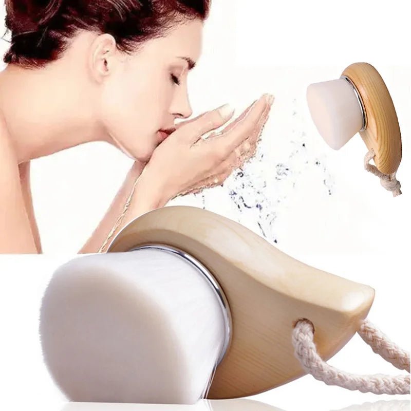 Brosse Nettoyante pour le Visage - FacialCleaningBrush™ - Beige - L'essentielle