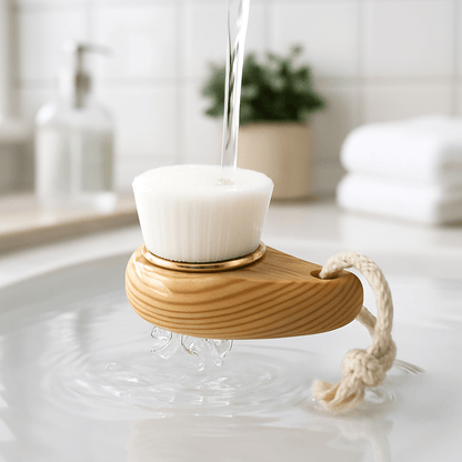 Brosse Nettoyante pour le Visage - FacialCleaningBrush™ - Blanc - L'essentielle