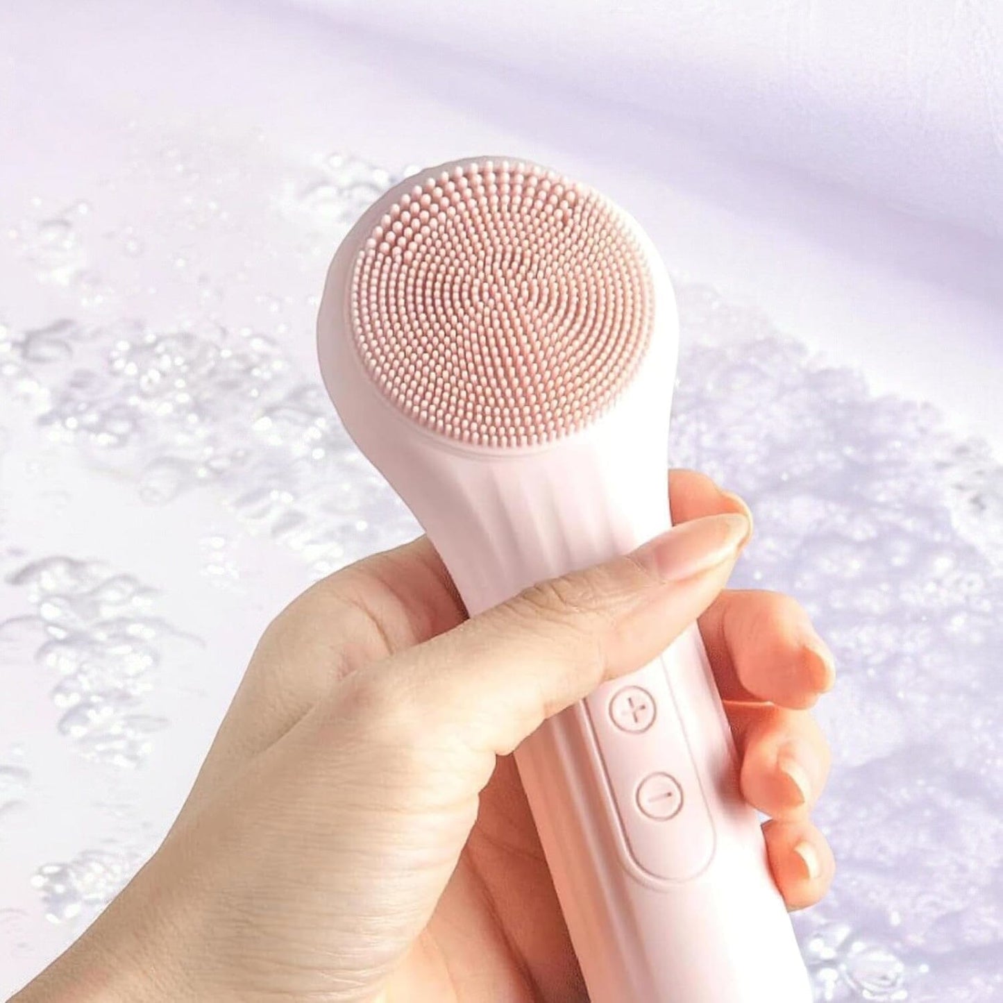 Brosse Nettoyante pour le Visage - HydraSonic™ - Rose - L'essentielle