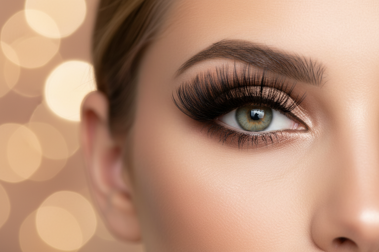 Faux cils magnétiques volume intense regard sublimé