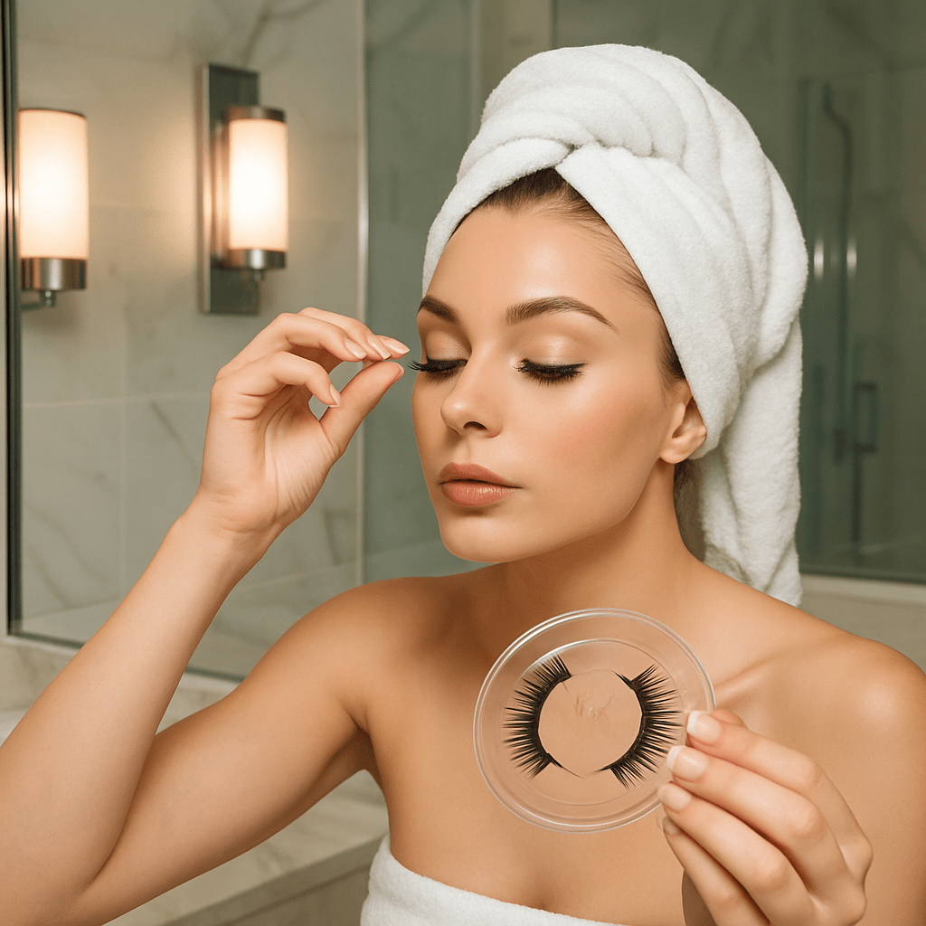 Faux cils magnétique | Effet Tournesol Naturel™ - L'essentielle