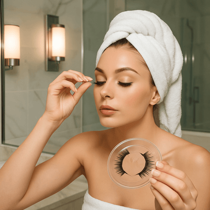 Faux cils magnétique | Effet Tournesol Naturel™ - L'essentielle