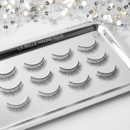 Faux Cils Magnétiques - Glam Shot- 9-11mm Sans Colle Réutilisables 30x - L'essentielle