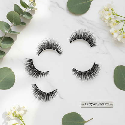 Faux Cils Magnétiques - Naturel - 8-11mm Sans Colle Réutilisables 30x - L'essentielle