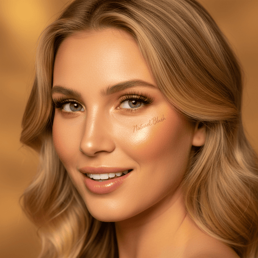 Faux Cils Magnétiques - Naturel Blush - 8-10mm Sans Colle Réutilisables 30x - L'essentielle
