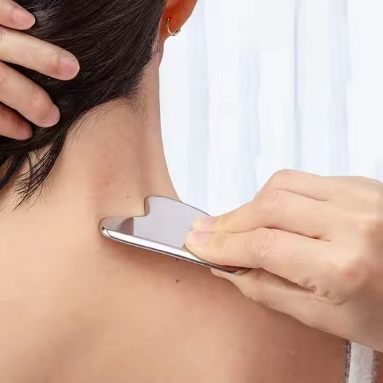 Gua Sha | Acier inoxydable - L'essentielle