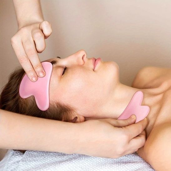 Gua Sha | Cœur résine et cire d'abeille - L'essentielle