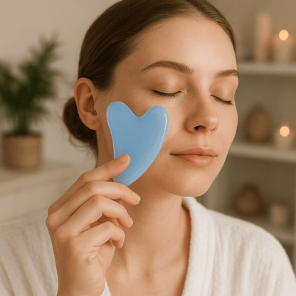 Gua Sha Visage | Grattage en Jade™ - L'essentielle