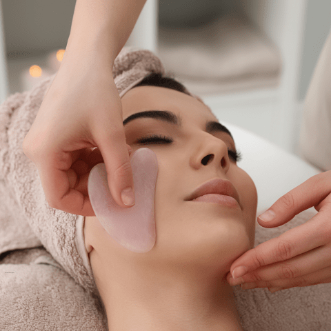 Gua Sha Visage | Massage | Rose™ - L'essentielle