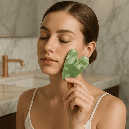 Gua Sha Visage | Pierre de Jade™ - L'essentielle