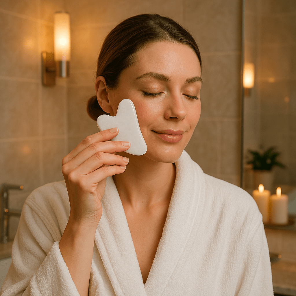 Gua Sha Visage | Pierre de Jade™ - L'essentielle
