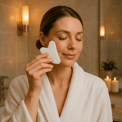 Gua Sha Visage | Pierre de Jade™ - L'essentielle