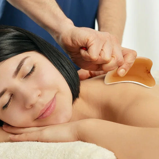 gua sha visage dos massage