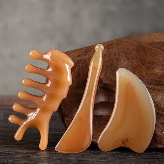 gua sha visage set
