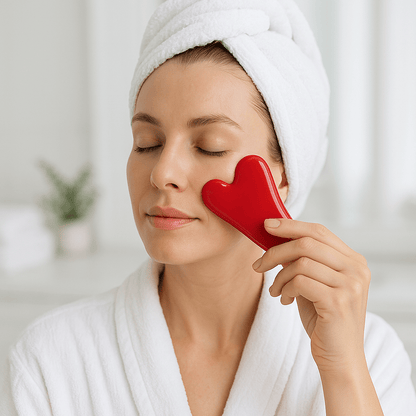 Pierre Gua Sha |Cœur De Jade™ - L'essentielle