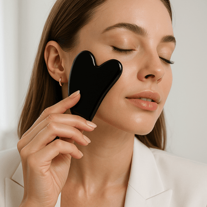 Pierre Gua Sha |Cœur De Jade™ - L'essentielle
