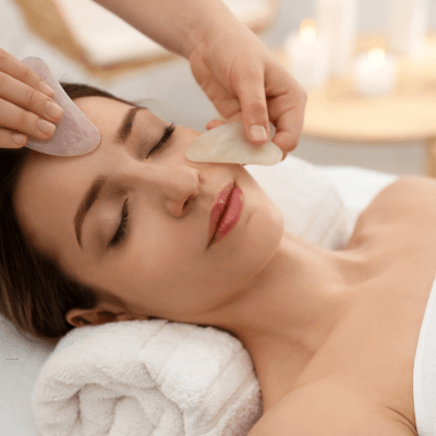 pierre gua sha  de Jade 