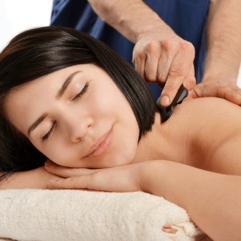 Pierre Gua Sha | Massage Visage |Cœur Noire™ - L'essentielle