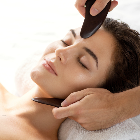 pierre gua sha noire front detente