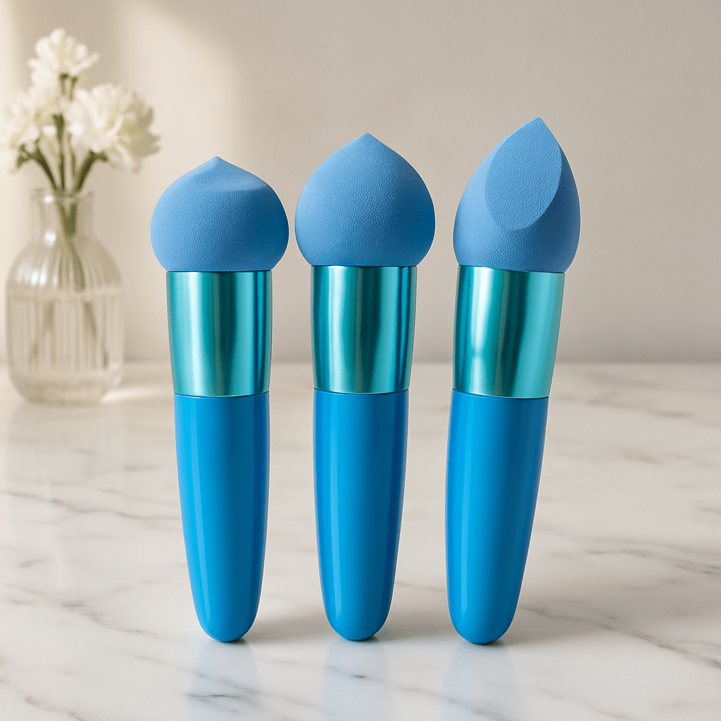 PINCEAU DE FOND DE TEINT | 3 Pinceau Eponge Maquillage - Teint Parfait™ - L'essentielle