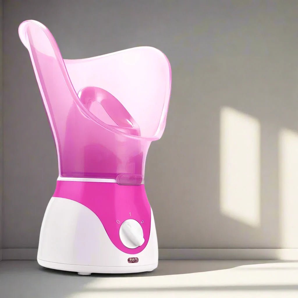 Soin du Visage - FaceSteamerFacialHeating™ - Rose - L'essentielle