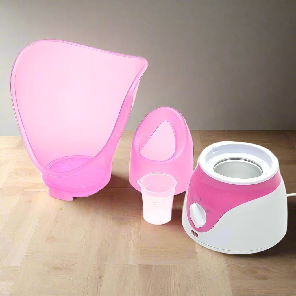 Soin du Visage - FaceSteamerFacialHeating™ - Rose - L'essentielle