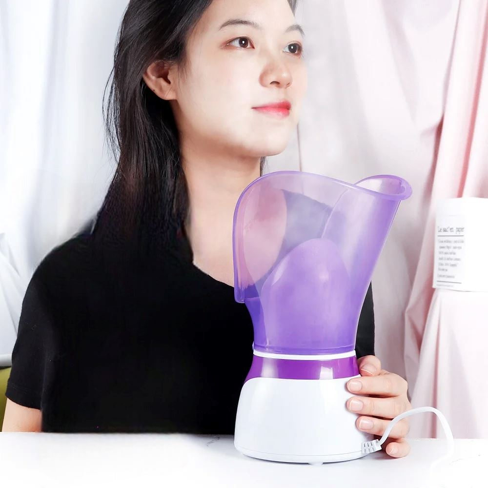Soin du Visage - FaceSteamerFacialHeating™ - Violet - L'essentielle